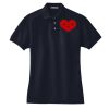 Women's Heavyweight Cotton Pique Polo Thumbnail