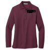 Ladies Silk Touch Long Sleeve Polo Thumbnail