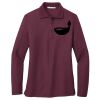 Ladies Silk Touch Long Sleeve Polo Thumbnail
