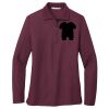 Ladies Silk Touch Long Sleeve Polo Thumbnail
