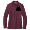 Ladies Silk Touch Long Sleeve Polo Thumbnail