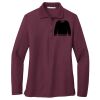 Ladies Silk Touch Long Sleeve Polo Thumbnail