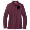 Ladies Silk Touch Long Sleeve Polo Thumbnail