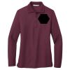 Ladies Silk Touch Long Sleeve Polo Thumbnail