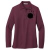 Ladies Silk Touch Long Sleeve Polo Thumbnail